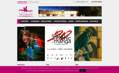 feriavalladolid.com screenshot