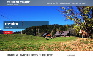 ferienhaeuser-schoenhart.at screenshot