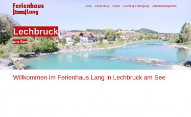 ferienhaus-lang.de screenshot