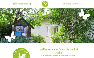 ferienhofhahn.de screenshot