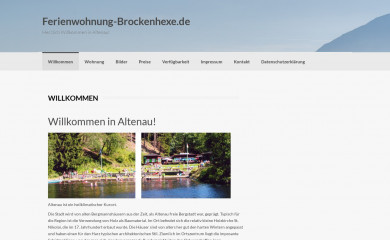 ferienwohnung-brockenhexe.de screenshot