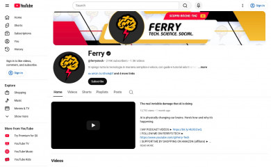 ferrystech.it screenshot