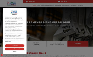 ferramentabianchiefalorni.it screenshot