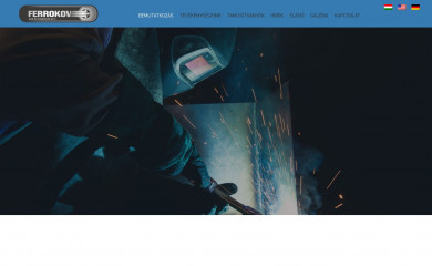 ferrokov.hu screenshot
