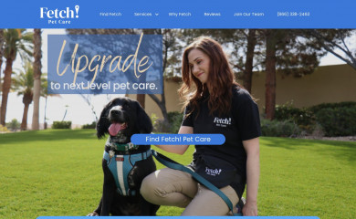 fetchpetcare.com screenshot