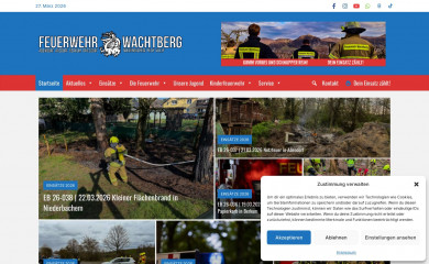 feuerwehr-wachtberg.de screenshot