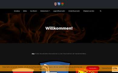 feuerwehr-biblis.de screenshot