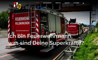 feuerwehr-feldkirchen.at screenshot