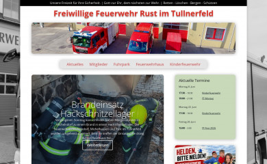 feuerwehr-rust.at screenshot