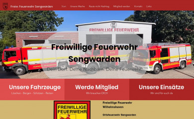 feuerwehr-sengwarden.de screenshot