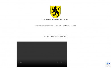 feuerwehrrussikon.ch screenshot