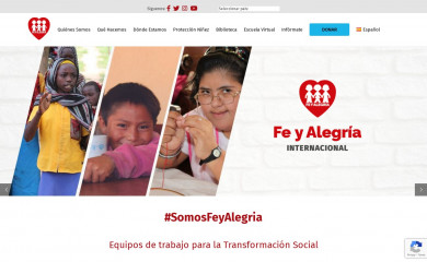 feyalegria.org screenshot