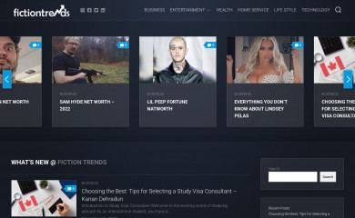 fictiontrends.com screenshot
