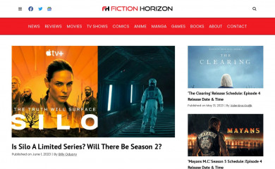 fictionhorizon.com screenshot