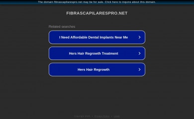 fibrascapilarespro.net screenshot
