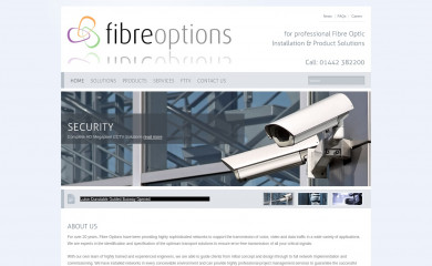 fibre-options.com screenshot