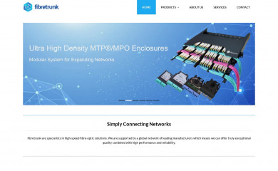 fibretrunk.com.au screenshot