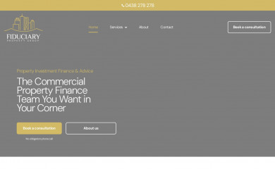fiduciarypropertygroup.com screenshot
