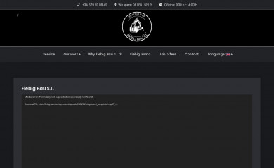 fiebig-bau.com screenshot