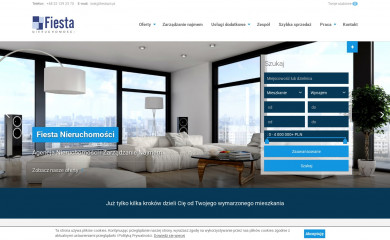 fiesta.nieruchomosci.pl screenshot