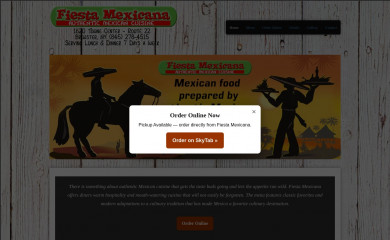 fiestamexicanabrewster.com screenshot