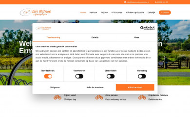fietsverhuur-ermelo.nl screenshot