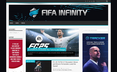 fifa-infinity.com screenshot