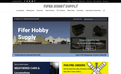 fiferhobby.com screenshot