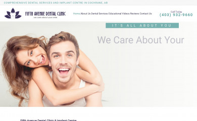 fifthavenuedentalclinic.com screenshot