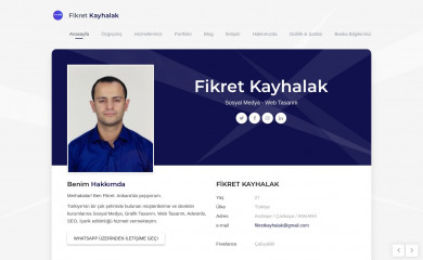 fikretkayhalak.com screenshot