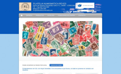 filatelianumismatica.es screenshot