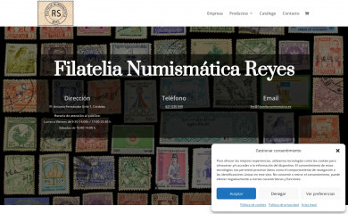 filatelianumismatica.es screenshot