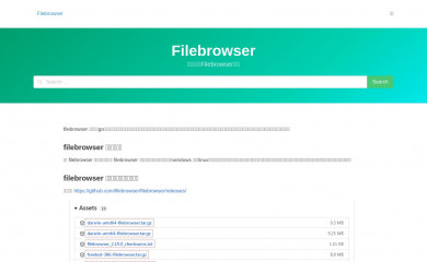 filebrowser.cn screenshot