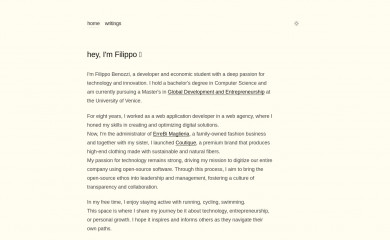 https://filippo.im/ screenshot