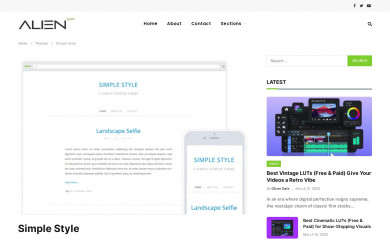 Simple Style screenshot