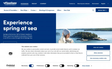 finnlines.com screenshot