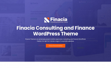 https://finacia.radiantthemes.com/ screenshot