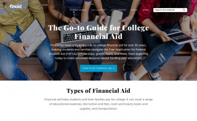 finaid.org screenshot