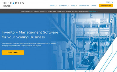 finaleinventory.com screenshot