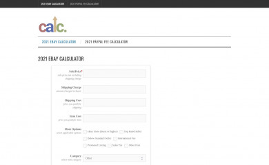 finalfeecalc.com screenshot