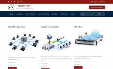 finallyhost.com screenshot