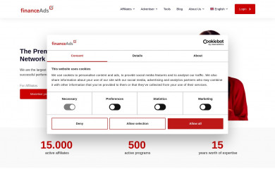 financeads.com screenshot