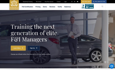 financemanagertraining.com screenshot