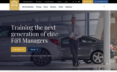 financemanagertraining.com screenshot