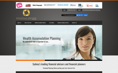 financialadvisor.com.au screenshot