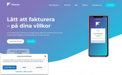 finansia.se screenshot