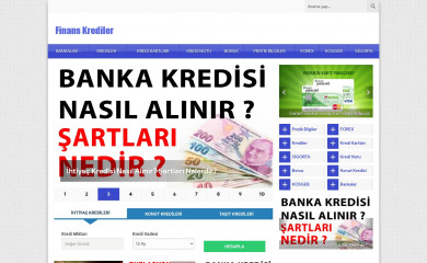 finanskrediler.com screenshot