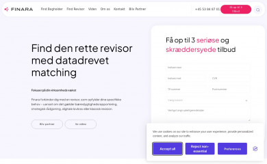 finara.dk screenshot