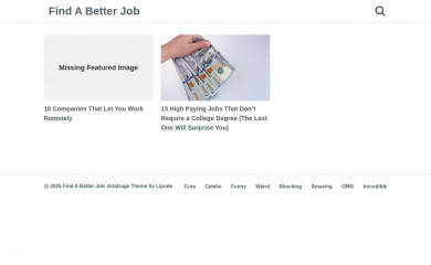 findabetterjob.org screenshot