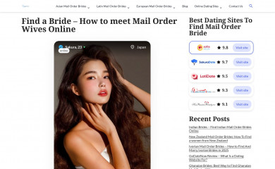 findabride.co screenshot